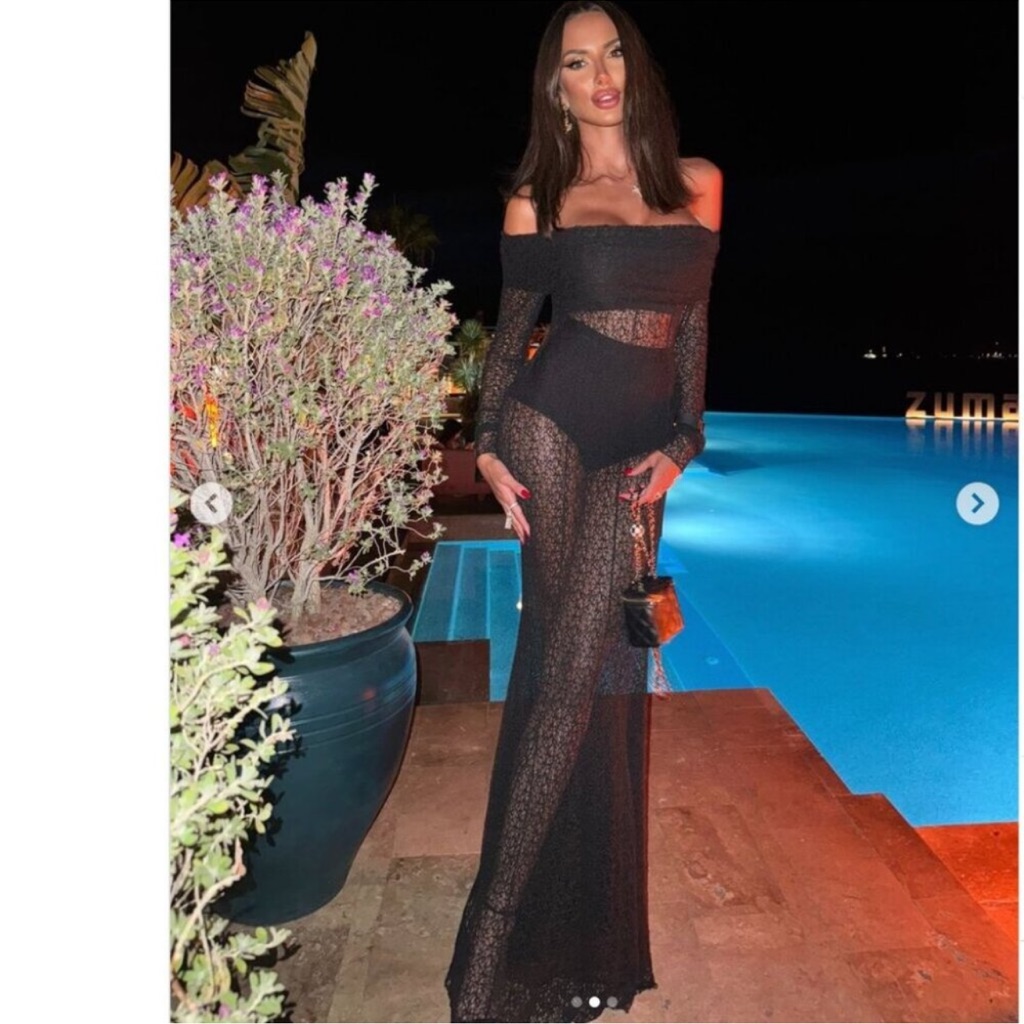 Zara Off The Shoulder Lace Dress Zw Collection